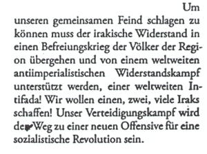 Die Revolution steht bevor