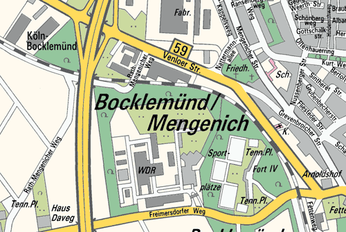 Die WDR-Studios in Bocklemnd